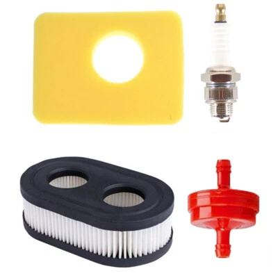 Air Filter Spark Plug For Troy Bilt TB110 lawnmower with a Briggs 140cc 550EX