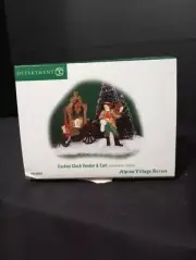 DEPARTMENT 56 Alpine Village SERIES " CUCKOO CLOCK VENDOR & CART "56303