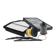Sakura Front Wiper Blades & Filter Service Kit for Holden Captiva 5 Captiva 7 CG