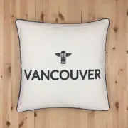 Vancouver With Feather Insert Pillow