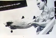 SASSY SAUCER PLAN + CONSTRUCTION ARTICLE for the Famous UC Stunt Model Airplane