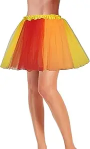 [HieoAnir] Women's Teen Adult Tutu Skirt Elastic Tulle Tutu Skirt Women Short Dance Ballet Tutu Halloween Christmas Dress Costume