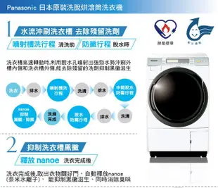 ☎來電享便宜【Panasonic國際】10.5KG 日本製  洗脫烘滾筒洗衣機( NA-VX73GR/GL)專業冷氣配管