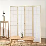Hanging Room Divider, Hanging Room Divider Folding Room Screen Divider,Standing Solid Wood Folding Privacy Screens,150cm High Removable Hotel Office Balcony Partition Screen