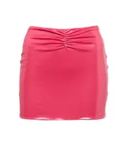 [Alessandra Rich] Alessandra Rich Metallic miniskirt AU 8 pink