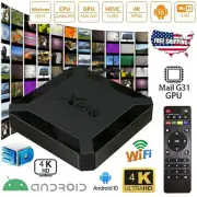 2024 Android 10.0 TV Box X96Q Quad Core HD 4K Mini Media Stream Player Dual WiFi