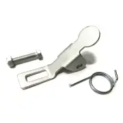 Trojan Trailer Coupling Hitch Trigger Spring Bolt Clip Galvanised