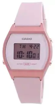 Casio Alarm Backlight Timer Stopwatch Digital LW-204-4A LW-204-4 Ladies Watch