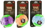 Trendy Pets TPR Squeak Ball Toy, 9 cm Size, Assorted