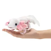 NEW PLUSH TOY Folkmanis 3152 Axolotl Finger Puppet