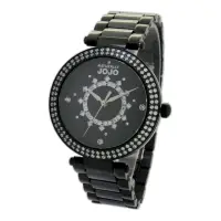 在飛比找momo購物網優惠-【NATURALLY JOJO】絢麗星芒陶瓷腕錶錶-JO96