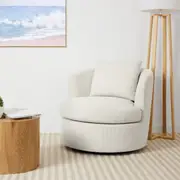 Cord Swivel Chair