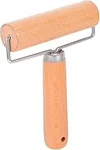 SECFOU Wooden Dough Roller Compact Sturdy Kitchen Tool for Easy Pastry Noodle Dumpling Preparation Essential Cooking Accessory for Home Bakers