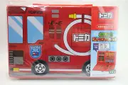 Tomica Fire Engine Kids Art Supplies Coloring Travel Set Crayon Markers