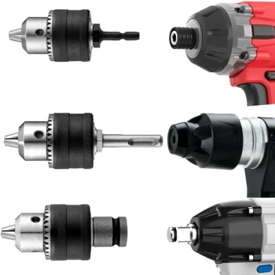 1.5mm-13mm Rotary Hammer Key Drill Chuck Adapter 1/2"-20 UNF Thread Tool Sets