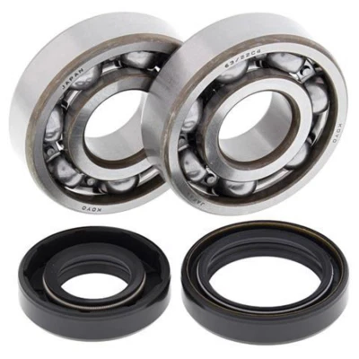 Fits 2003 Kawasaki KX125 Crank Bearing & Seal Kit All Balls 24-1008