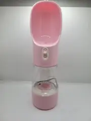 Pink Misthis Portable Pet Water Cup For Drinking Water on the Go