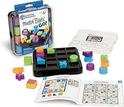 Learning Resources Mental Blox Go!, STEM, 30 Portable Problem Solving and Imaginative Games & Puzzles, Ages 5+