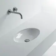 WS Bath Collections H10 40U - 8208001 H10 15-7/10" Undermounted - White