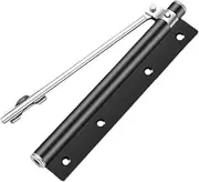 Automatic Door Closer,Quiet Closing Stainless Steel Door Closer - Flexible Tension Hydraulic Buffer Self-Closing Door Closer for Study Room, Meeting Room