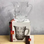 RCR Royal Crystal Rock Pitcher Italy Impero Pattern New in Box Beautiful
