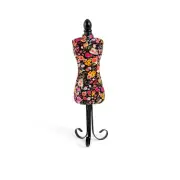 Dritz Dress Form, 13", Black Pin Cushion