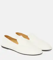 [The Row] The Row Canal leather loafers AU 4 white