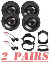 JBL Stage3 3-Way 6.5" Speakers for 2007-2013 Silverado & Sierra Extended Cab (for: Chevrolet)