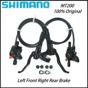 Mountain Bike Hydraulic Disc Brake MT200 Brakes 2 Piston 3 Finger Steel Lever