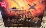 Top Right Toys War Zone Military Play Set 32 Pcs New In Box