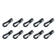 Versatile plastic hooks for 5 8mm bungee cord compatible with kayaking