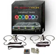 RGB Angel Eye LED Halo kit with IR Remote for 07-13 Chevrolet Tahoe Headlights (for: Chevrolet)