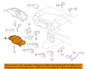 FORD OEM 2014 Fiesta Instrument Panel Cluster Switches-Heater Control D2BZ18549A (for: Ford)