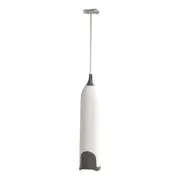 Electric Milk Frother Mixer Egg Beater Portable Blender -White Black S2Z21197