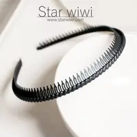 在飛比找PChome24h購物優惠-【Star wiwi】時尚風采齒梳髮箍《髮飾 • 髮箍》《2