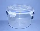 Lock N Lock Classic Bowl 24oz Straight Sides BPA-Free Plastic Food Container New