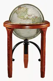 Replogle Jameson National Geographic World Globe 12" Antique. Brand New!