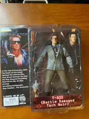 NECA Reel Toys Cult Classics Terminator T-800 Battle Damaged Tech Noir MIB NIB