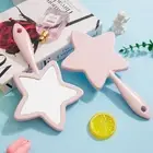 Handheld Cosmetic Mirror Vanity Compact Mirror Portable Cosmetics Tools