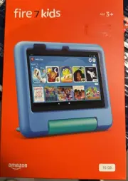 NEW & SEALED - Amazon FIRE 7" Kids Edition 16GB BLUE Tablet w/ 7-IN. Display