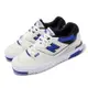 New Balance 休閒鞋 550 男鞋 女鞋 藍 白 復古 皮革 低筒 NB 紐巴倫 BB550VTA-D