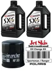 New Polaris 5W-50 Full Syn. Oil Change Kit For Magnum 325 Magnum 330 (All Years)