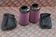 2 x NEW K+N style air filters Keihin PWK PJ 28 28mm carb pod Banshee + OUTERWEAR