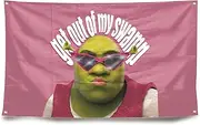 bnuaom Shrek tapestry 3x5 Ft Funny Tapestry Wall Handing Singer Art Home Decor Tapestry for College Dorm Bedroom Living Room Home Decorations (funny-1)
