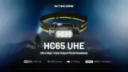 Nitecore HC65 UHE 2000 Lumens 222m Distance USB-C 8 x UHE Rechargeable Headlamp