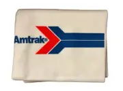 Vintage Amtrak RailRoad Souvenir Blanket 50" x 60" Train Railroad USA New open