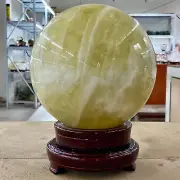 16.86LB Natural Yellow crystal ball Quartz Citrine sphere Mineral healing