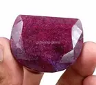 298 CT Natural Red Ruby Faceted Fancy Shape Loose Gemstone IGL CERTIFIED 4OUC