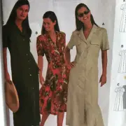 Burda Sewing Pattern 3222 Dress Size 10 to 20 Uncut and Factory Folded