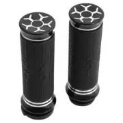1'' CNC Handle bar Electronic Hand Grips Fit For Harley Softail Fat Boy FLSTF US